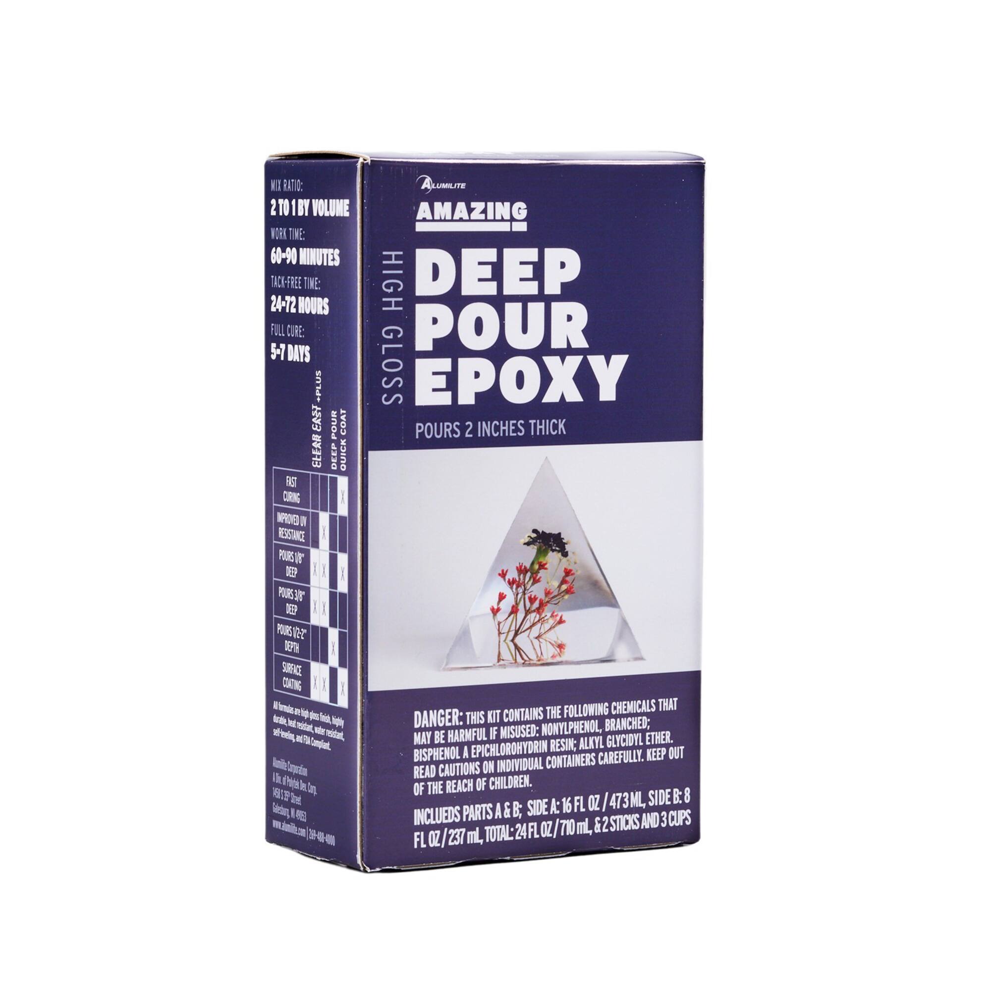 4 Pack: Alumilite™ 24oz. Amazing Deep Pour Epoxy